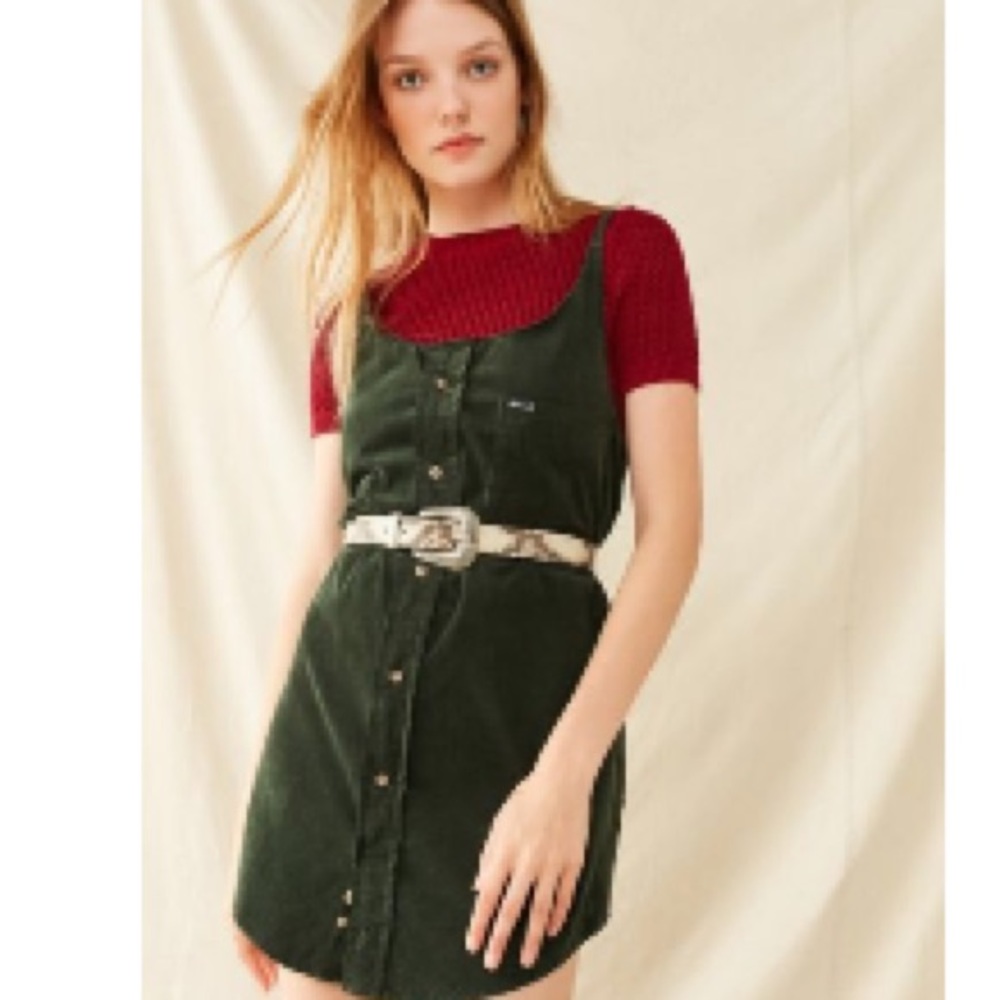 Button down shift dress